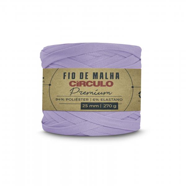 FIO DE MALHA CIRCULO PREMIUM - COR 6630 LILAS SUAVE